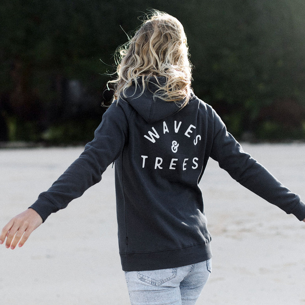 Passenger Penida Recycled Hoodie Faded Black