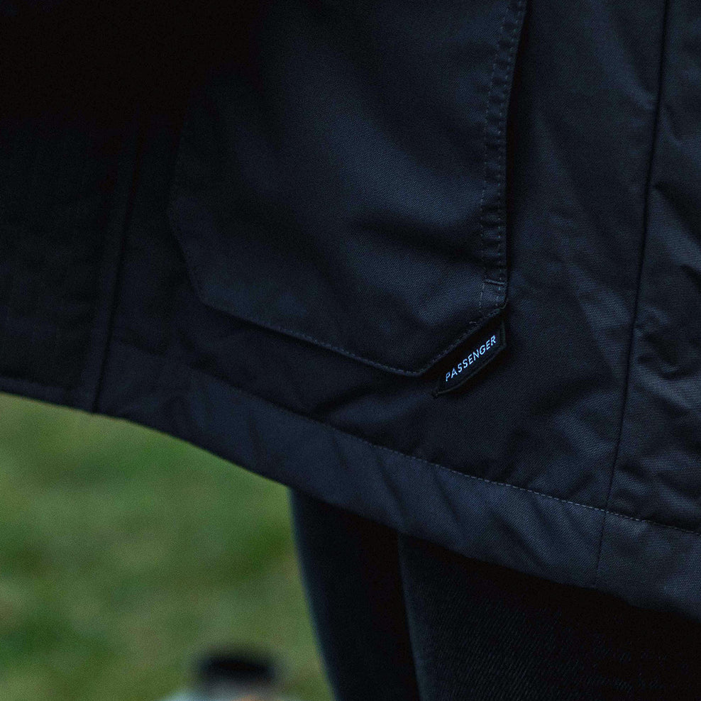 Passenger Alaska Recycled Jacket Faded Black