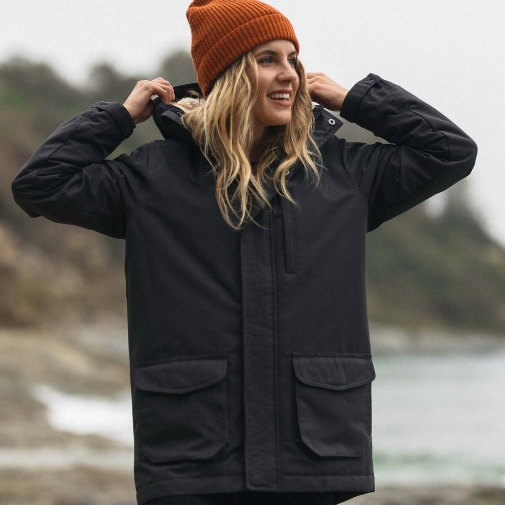 Passenger Alaska Recycled Jacket Faded Black