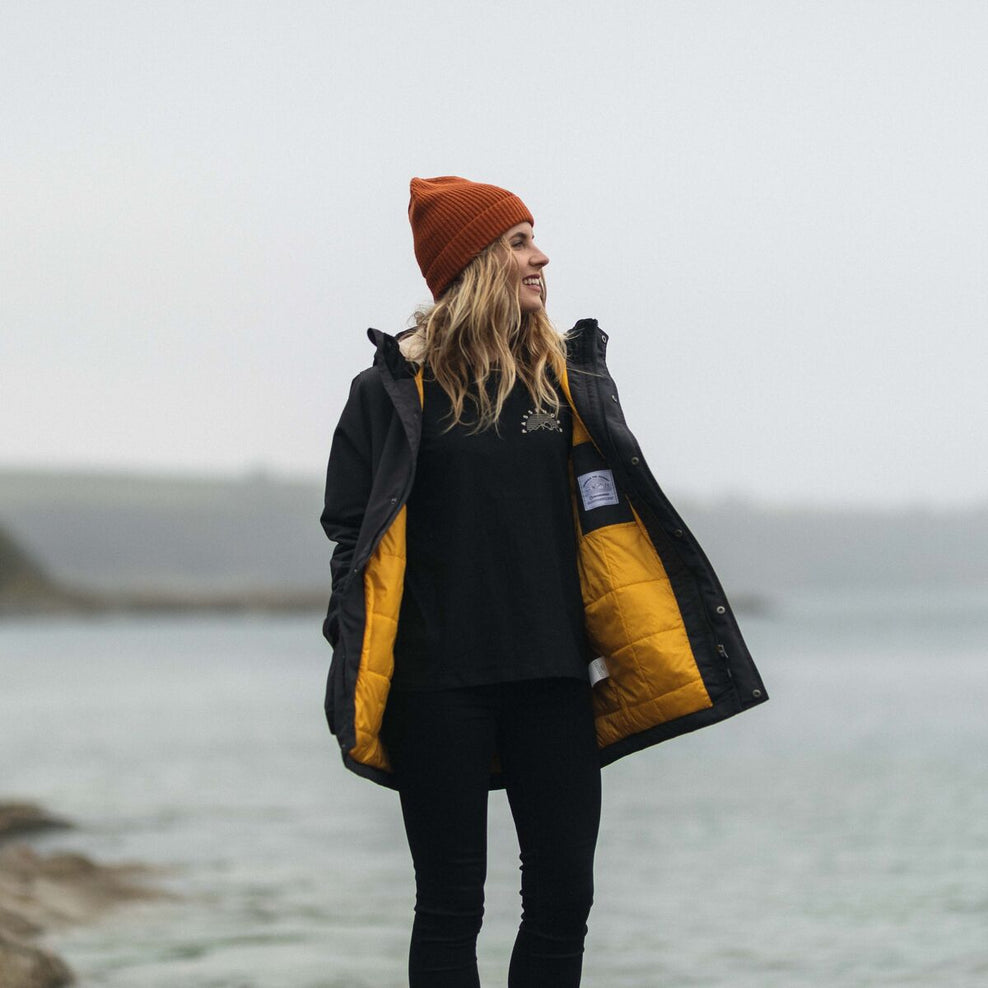 Passenger Alaska Recycled Jacket Faded Black