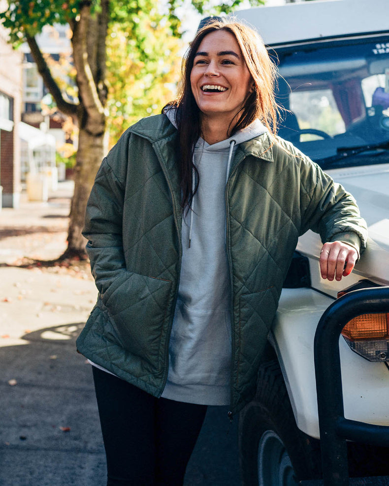 Passenger Trekker Insulated Shacket Dusty Olive