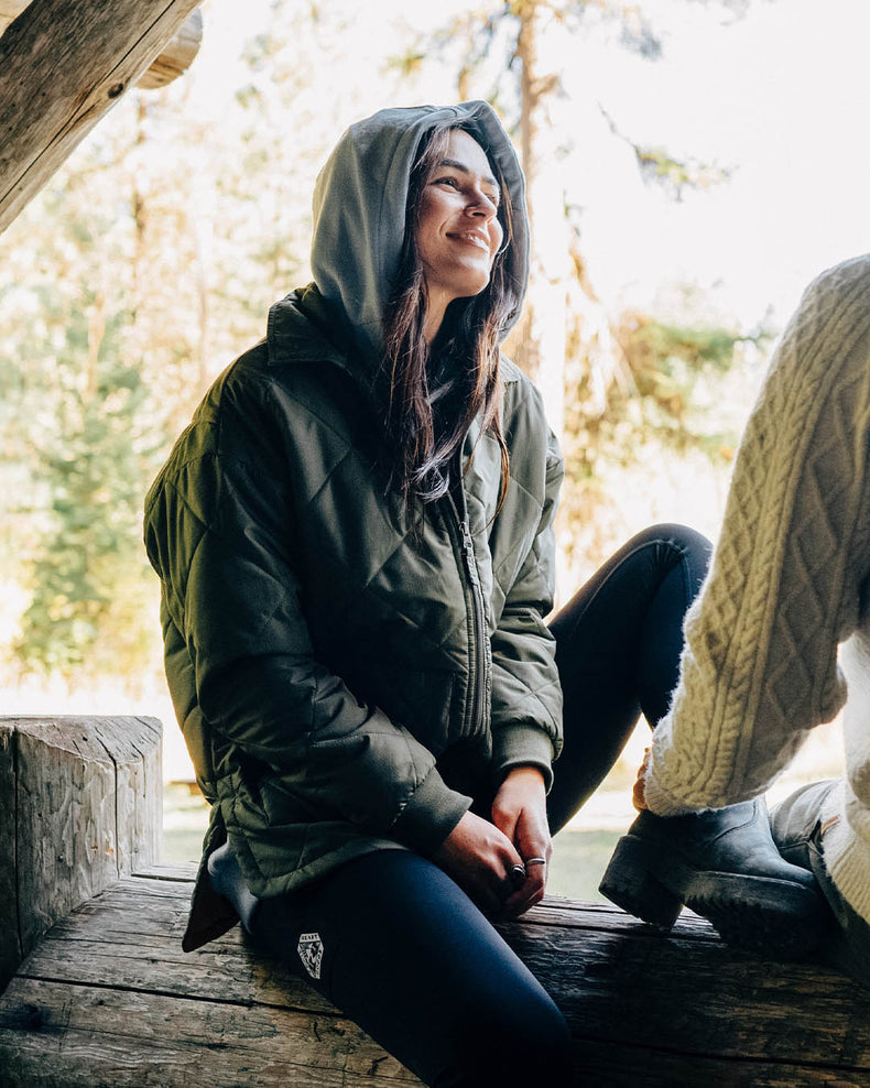 Passenger Trekker Insulated Shacket Dusty Olive