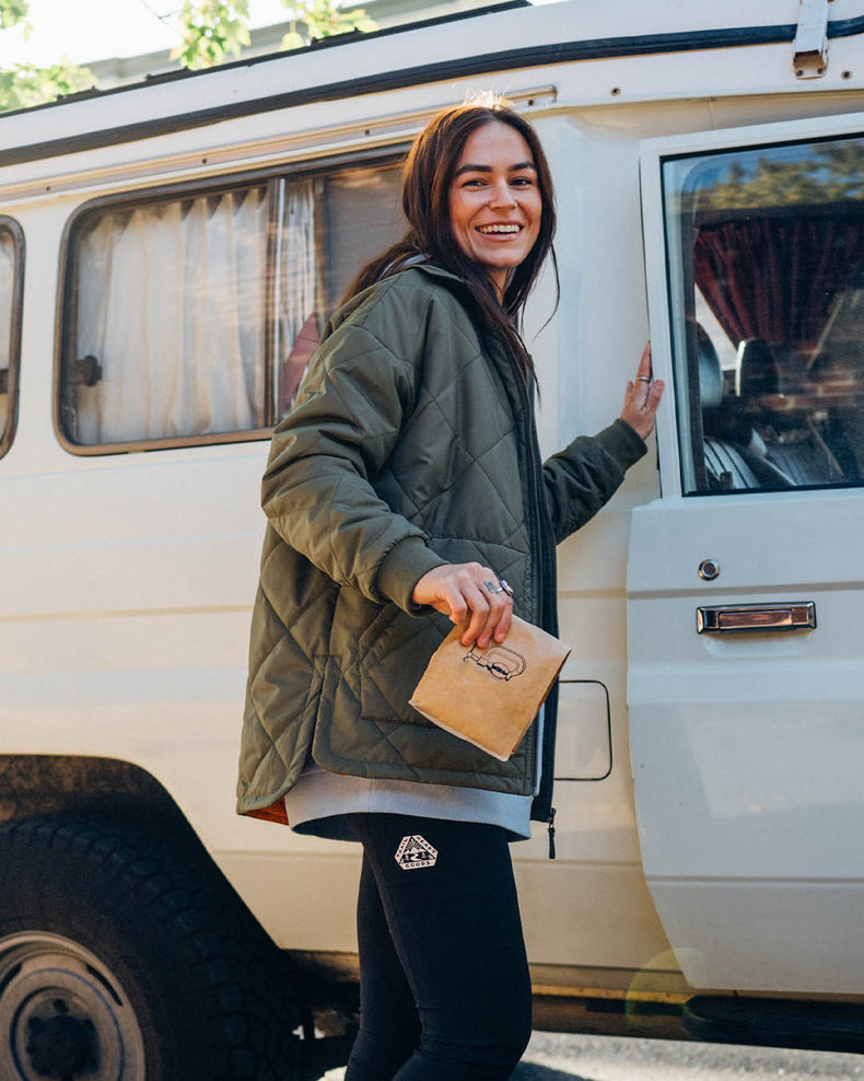 Passenger Trekker Insulated Shacket Dusty Olive