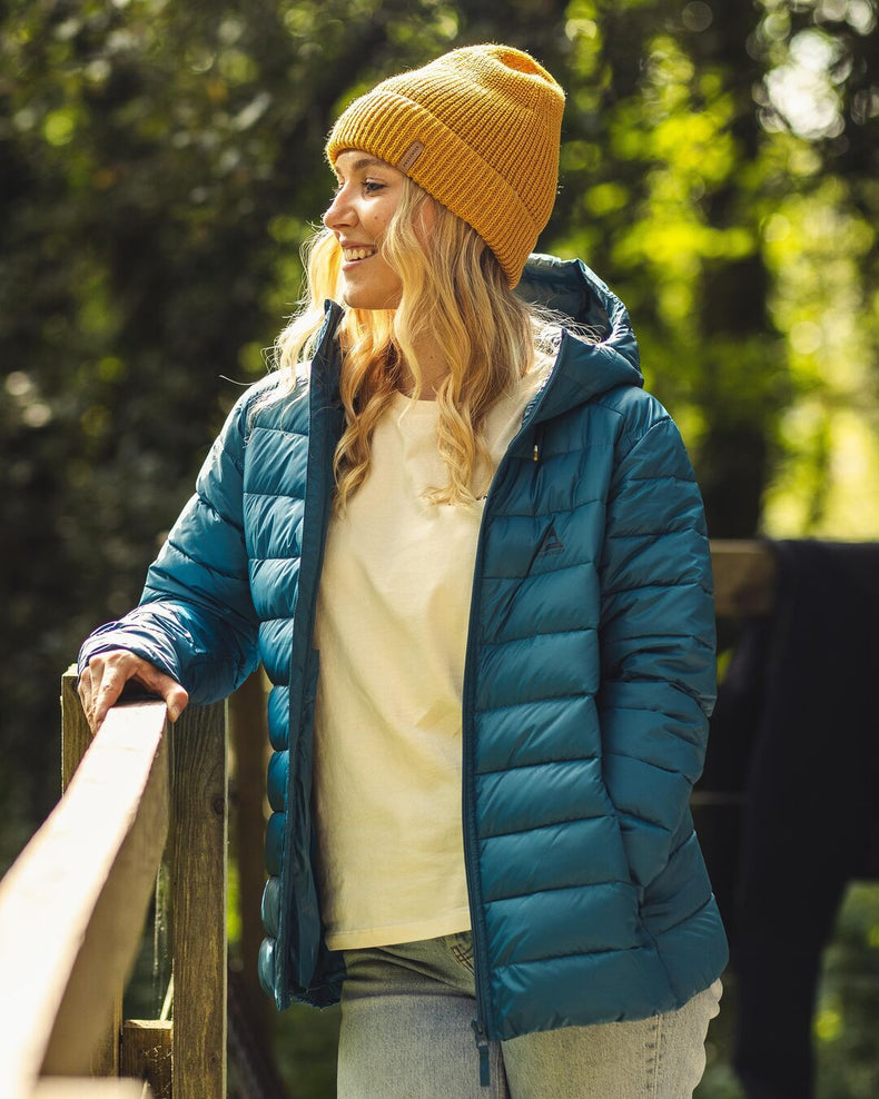 Passenger Pow Recycled Insulated Jacket Blue Steel