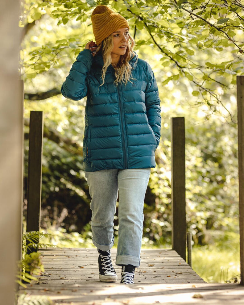 Passenger Pow Recycled Insulated Jacket Blue Steel