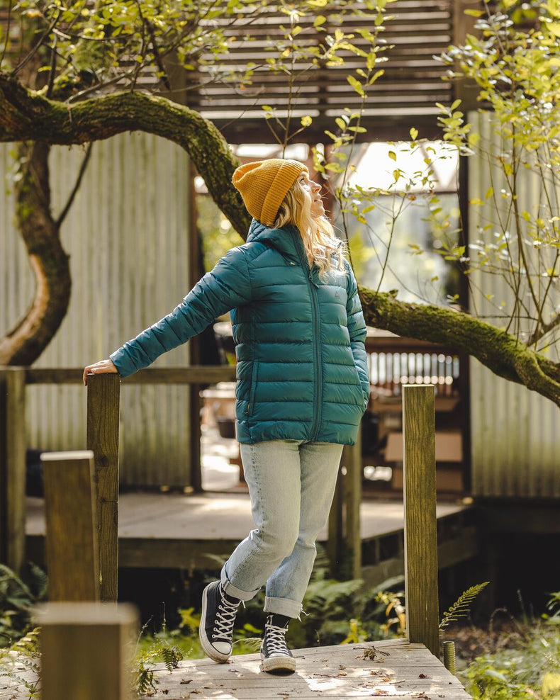 Passenger Pow Recycled Insulated Jacket Blue Steel