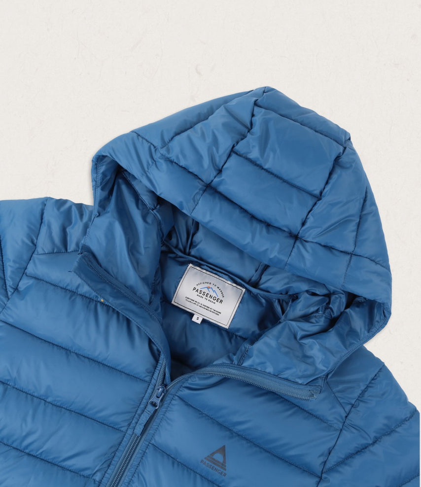 Passenger Pow Recycled Insulated Jacket Blue Steel