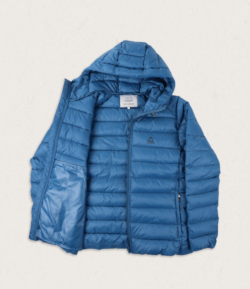 Passenger Pow Recycled Insulated Jacket Blue Steel