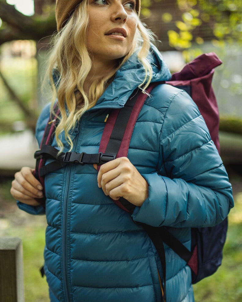 Passenger Pow Recycled Insulated Jacket Blue Steel