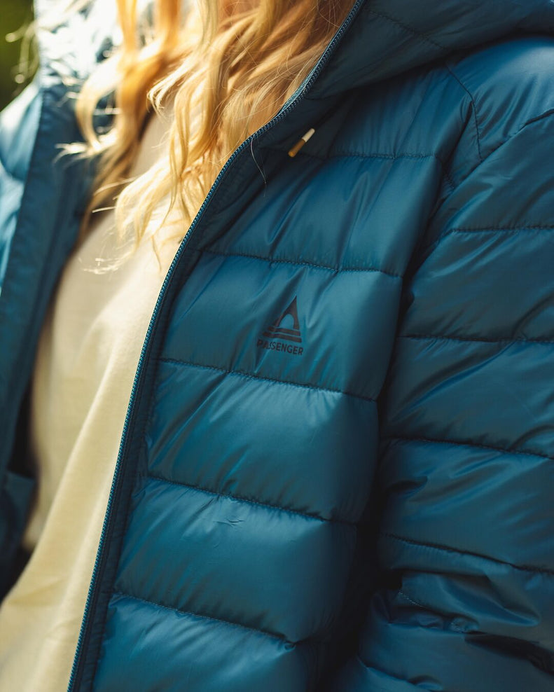 Passenger Pow Recycled Insulated Jacket Blue Steel