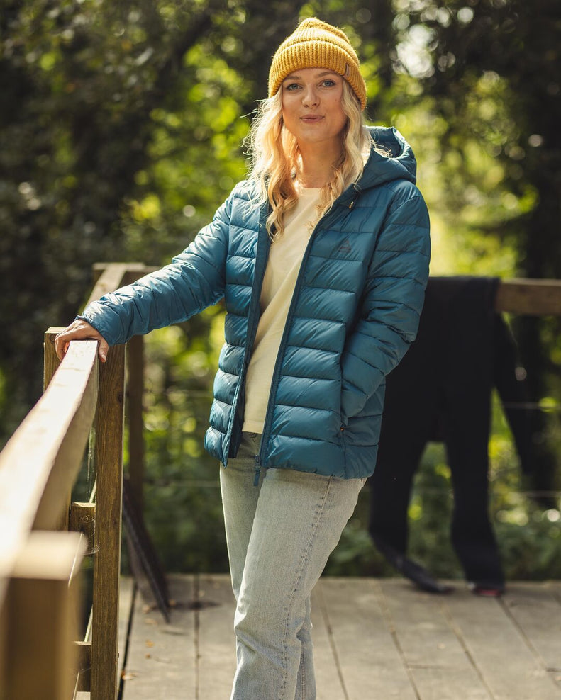 Passenger Pow Recycled Insulated Jacket Blue Steel