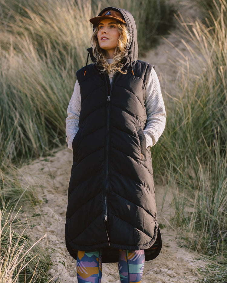 Passenger Fairweather Recycled Insulated Gilet True Black