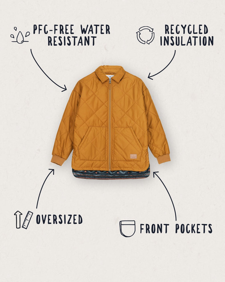 Passenger Trekker Insulated Shacket Golden Brown