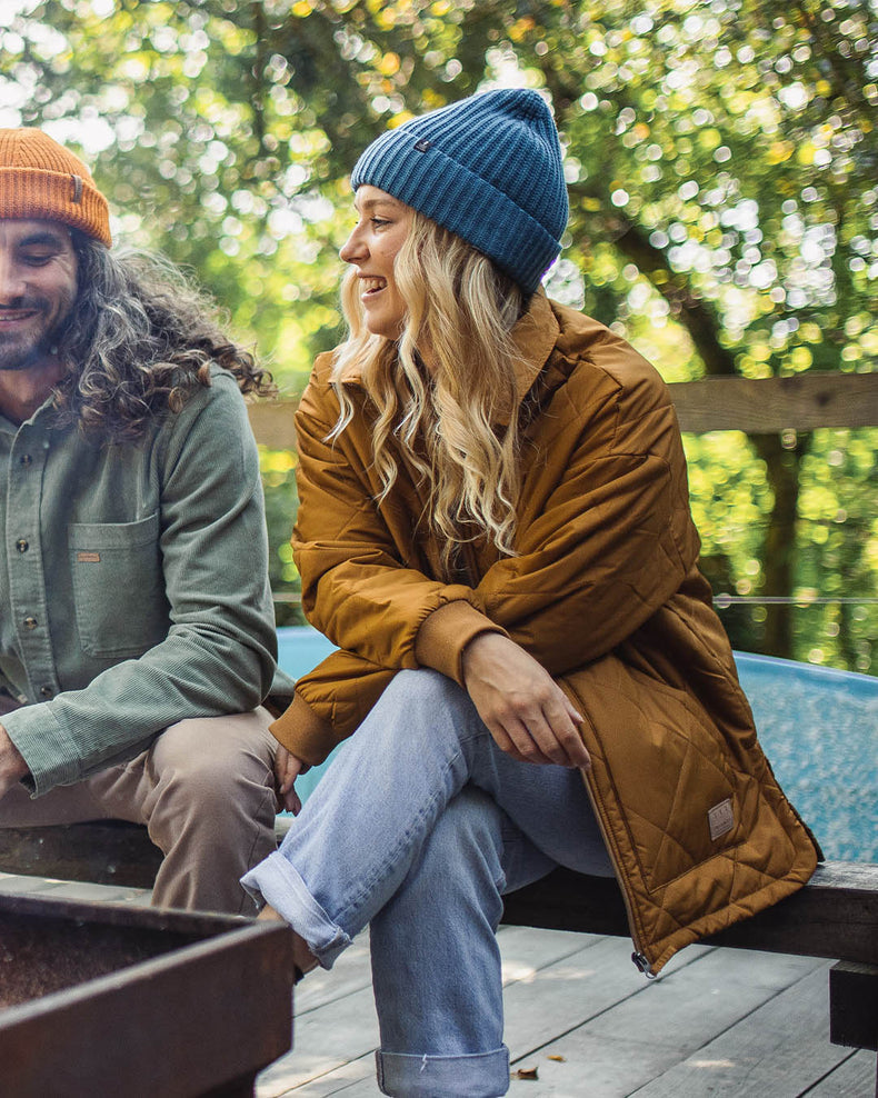 Passenger Trekker Insulated Shacket Golden Brown