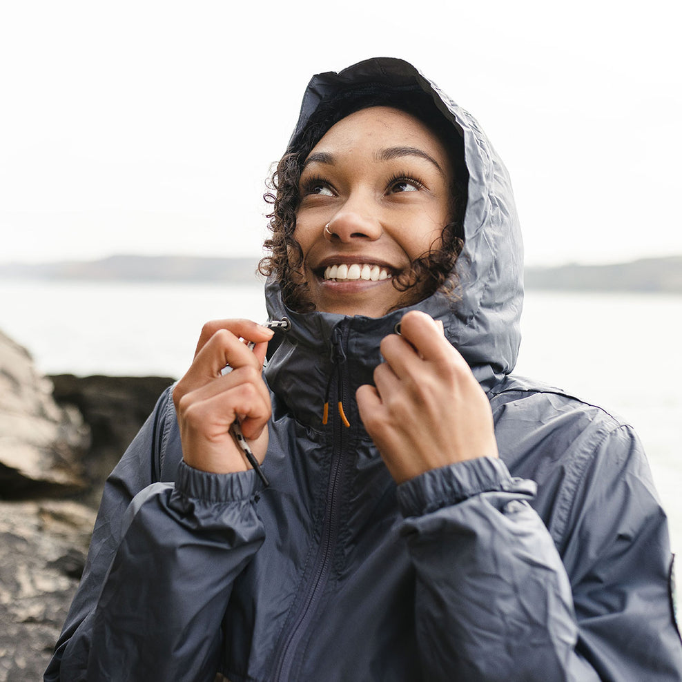 Passenger Umnak Recycled Anorak Turbulence Grey