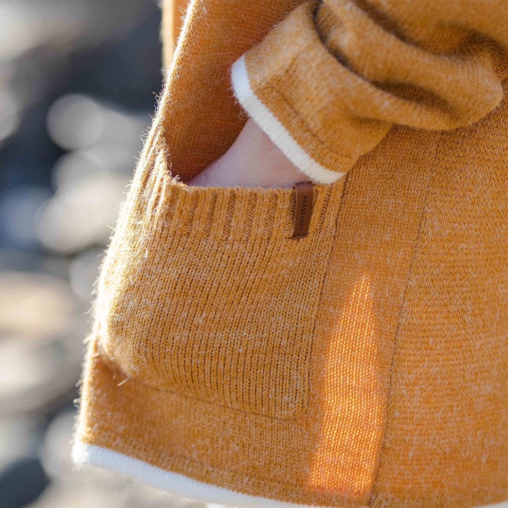 Passenger West Coast Cardigan Sunset Yellow