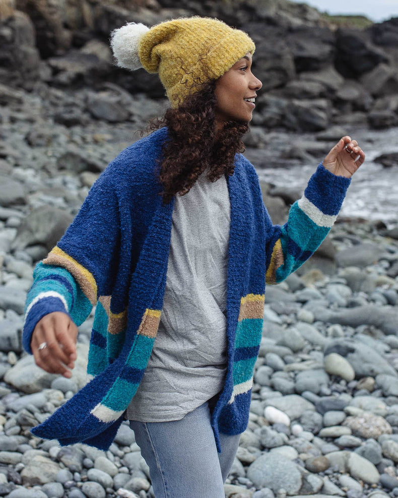 Passenger Riverglen Cardigan Dark Denim