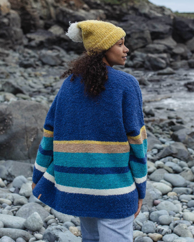 Passenger Riverglen Cardigan Dark Denim