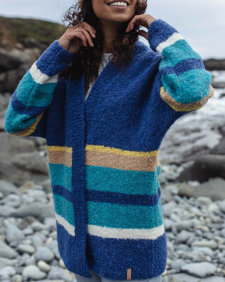 Passenger Riverglen Cardigan Dark Denim