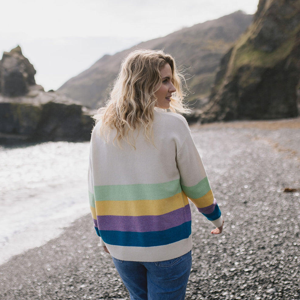 Passenger Bay Knitted Jumper Oatmeal