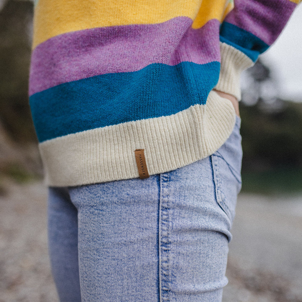 Passenger Bay Knitted Jumper Oatmeal