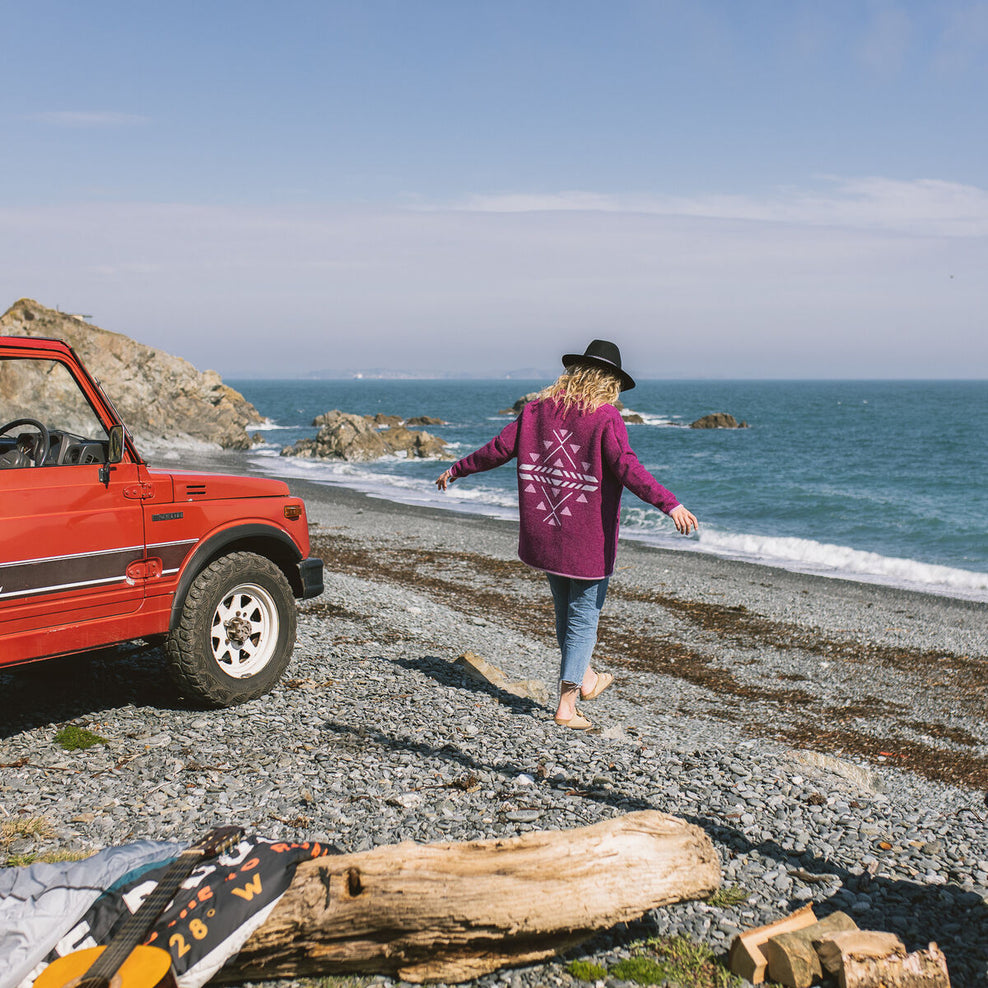 Passenger West Coast Cardigan Orchid