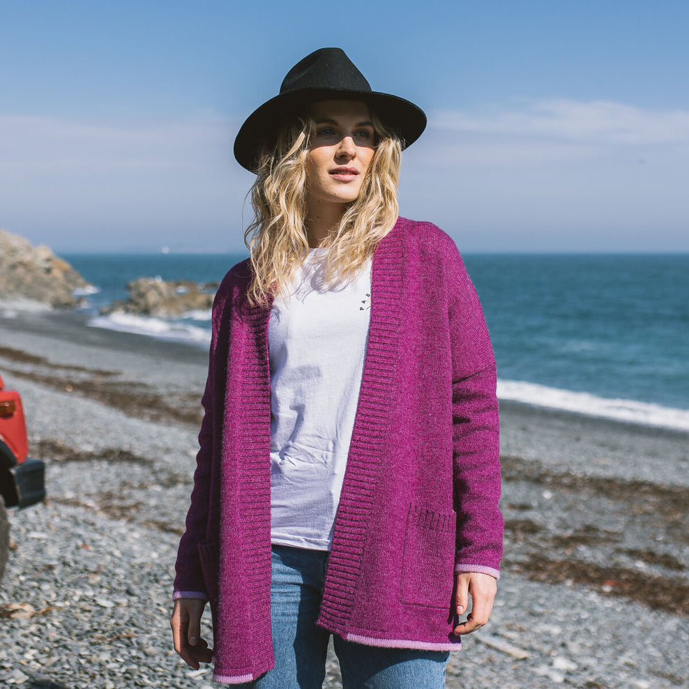 Passenger West Coast Cardigan Orchid