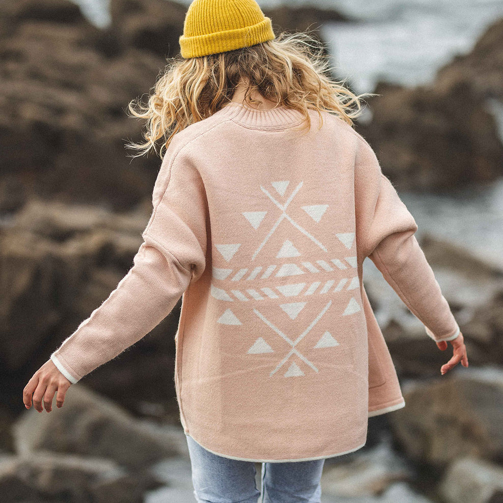 Passenger West Coast Cardigan Peachy Pink