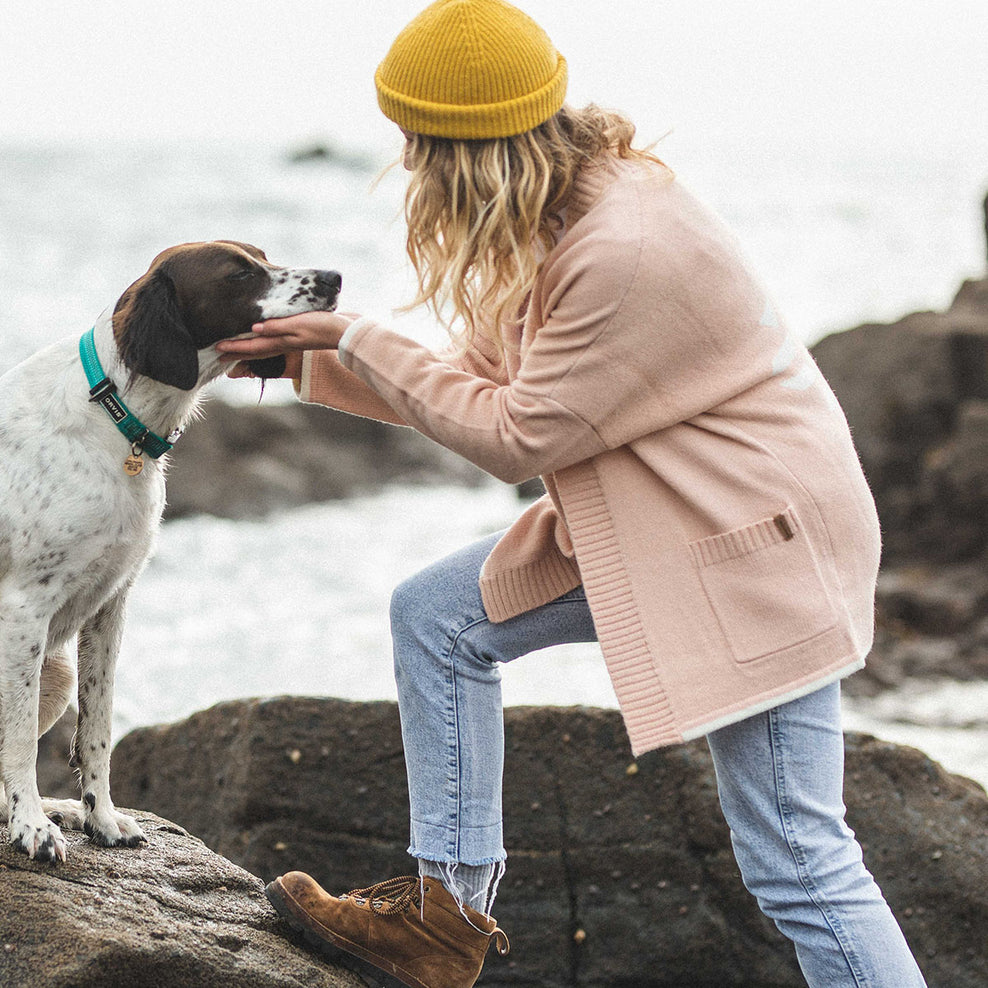 Passenger West Coast Cardigan Peachy Pink