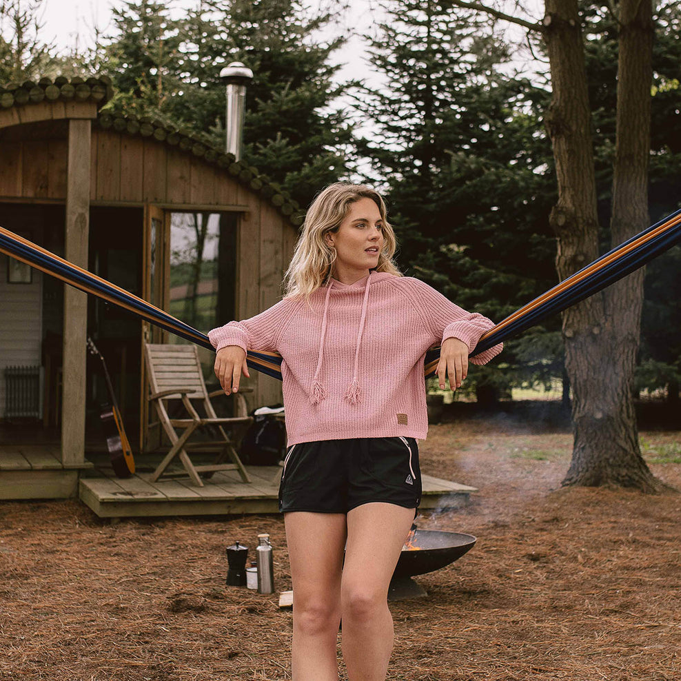 Passenger Wandering Knitted Jumper Peachy Pink