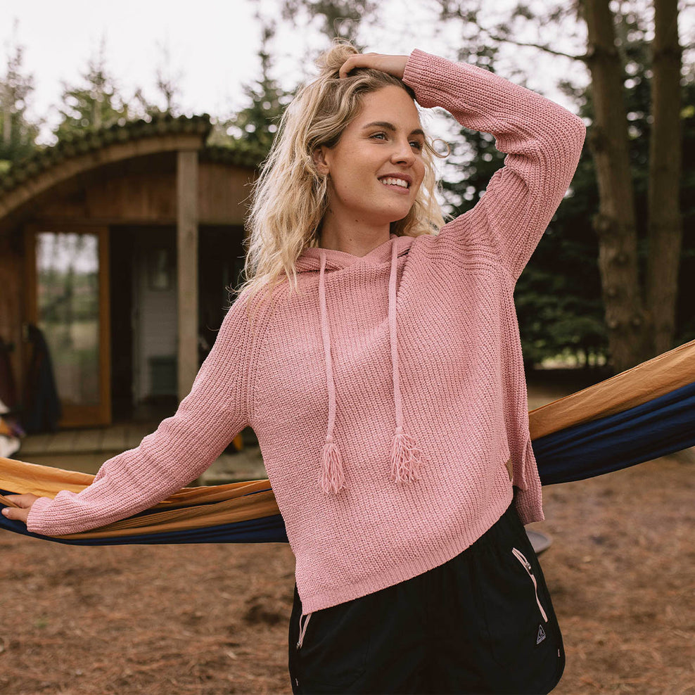 Passenger Wandering Knitted Jumper Peachy Pink