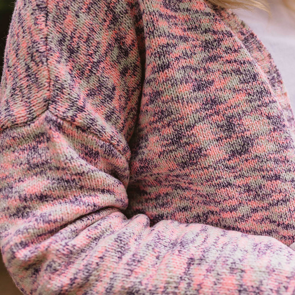 Passenger El Alto Cardigan Multi-Pink