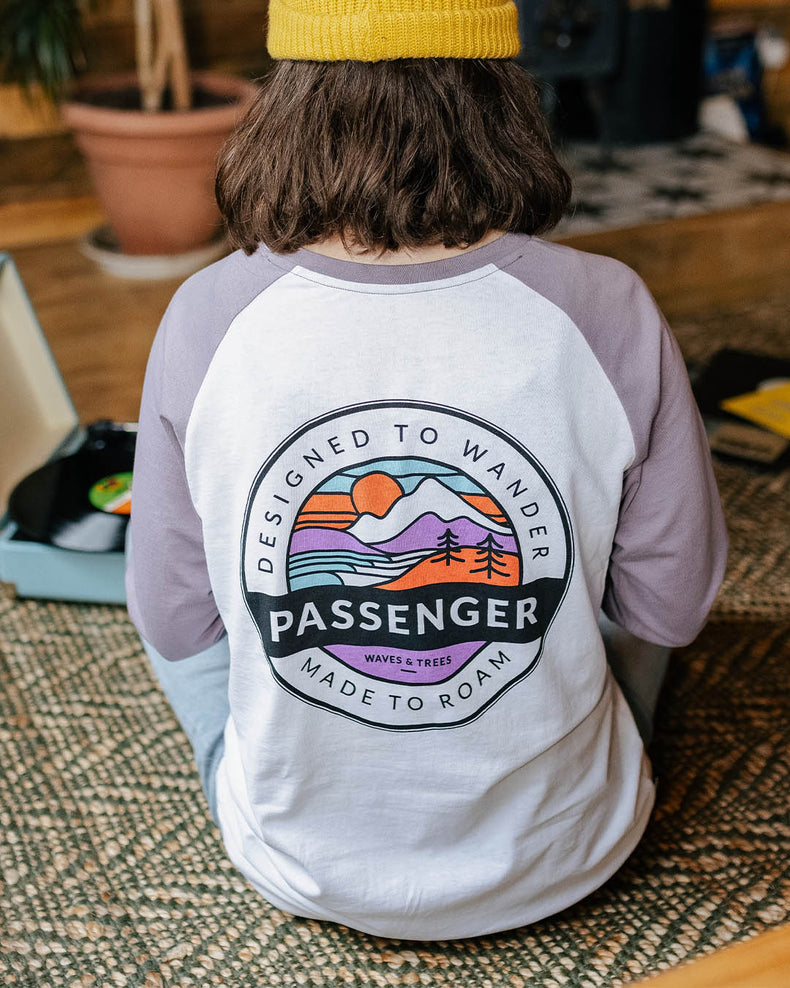 Passenger Wilds Recycled Cotton Oversized Ls T-Shirt Dusty Lilac