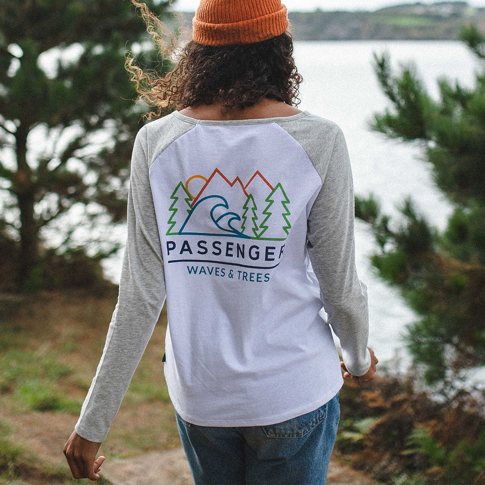 Passenger Toba Recycled Ls T-Shirt Grey Marl