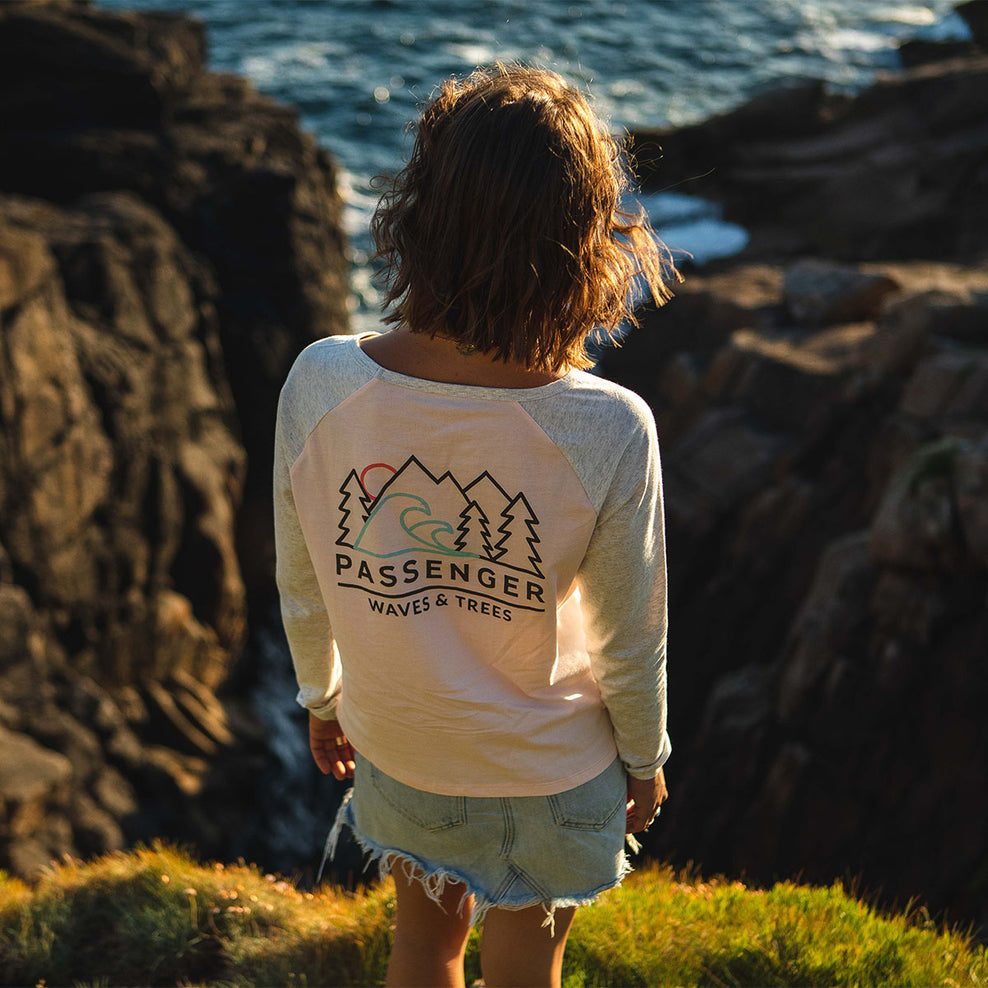 Passenger Toba Recycled Ls T-Shirt Barely Pink