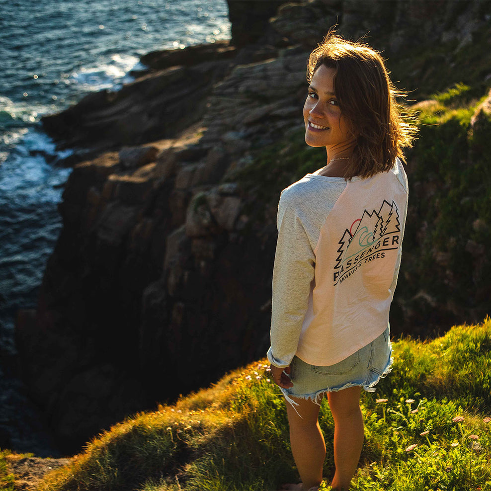 Passenger Toba Recycled Ls T-Shirt Barely Pink