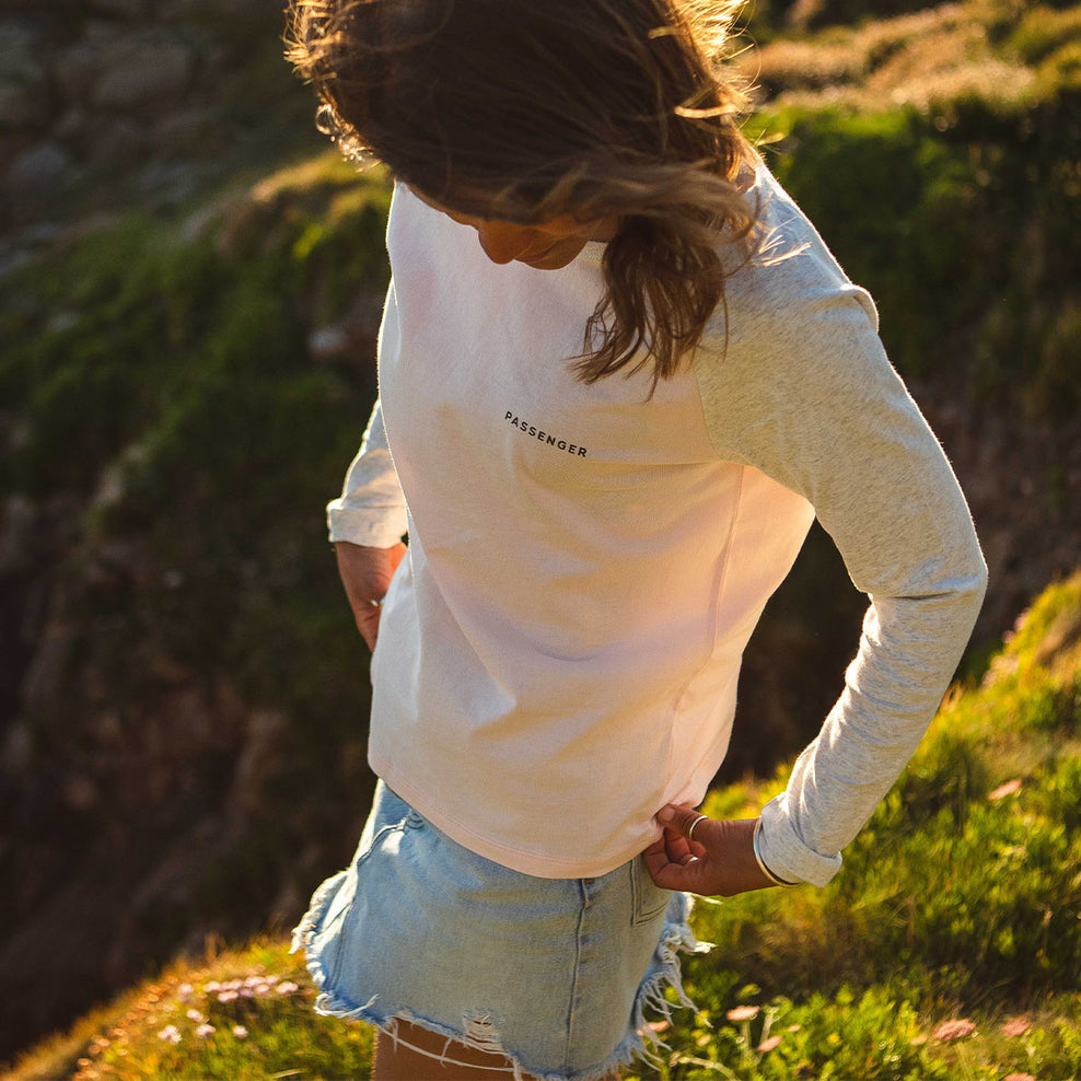 Passenger Toba Recycled Ls T-Shirt Barely Pink