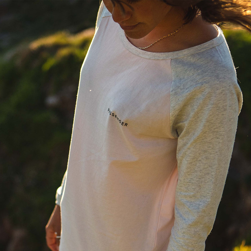 Passenger Toba Recycled Ls T-Shirt Barely Pink