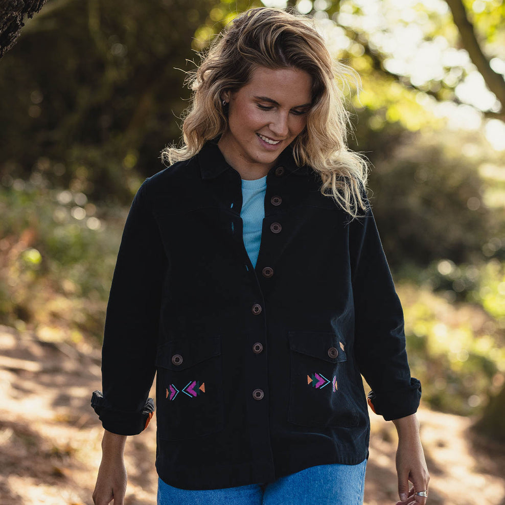 Passenger Pine Organic Cotton Jacket Phantom