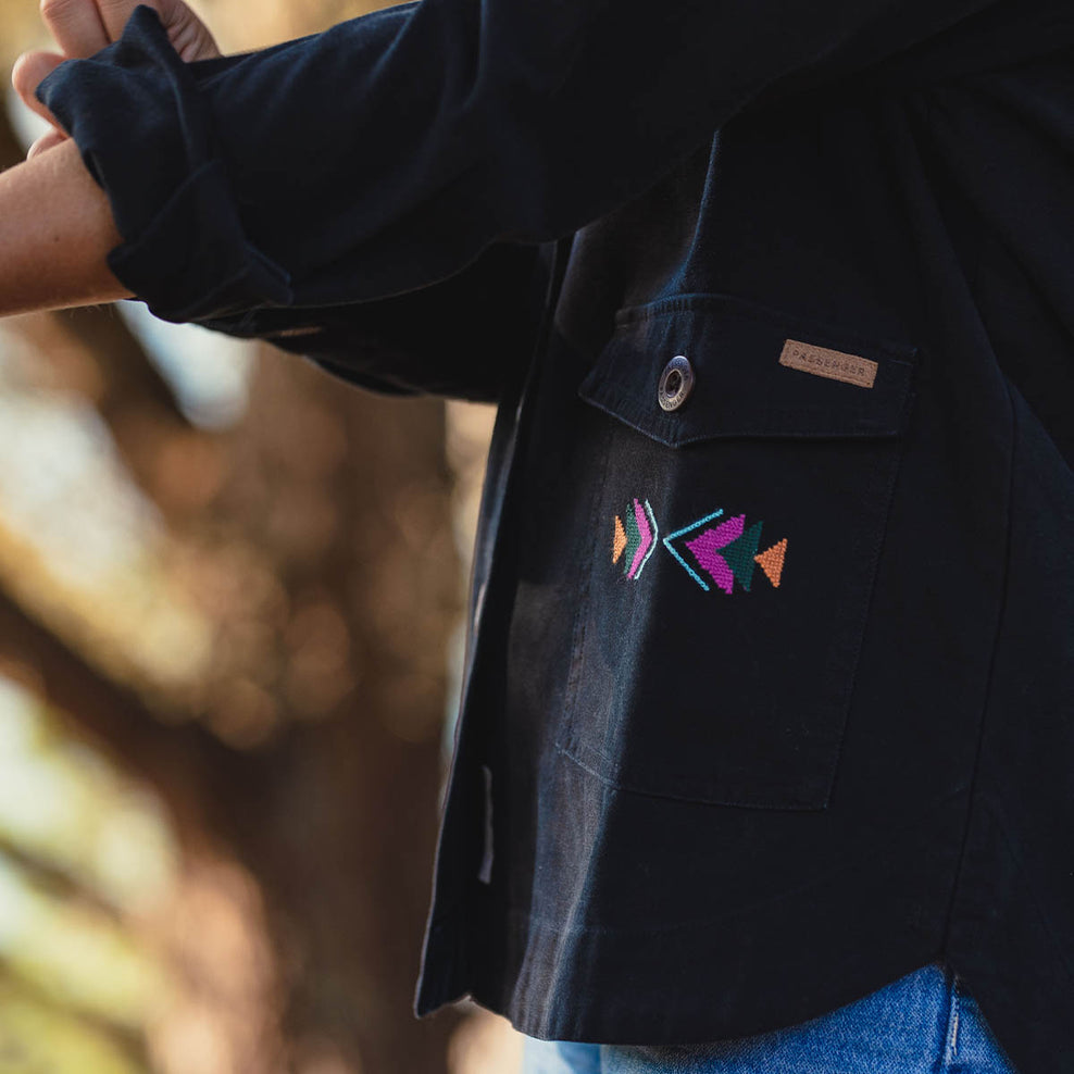 Passenger Pine Organic Cotton Jacket Phantom