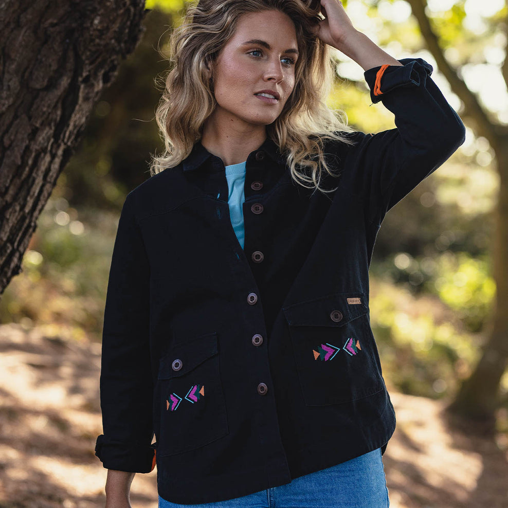 Passenger Pine Organic Cotton Jacket Phantom