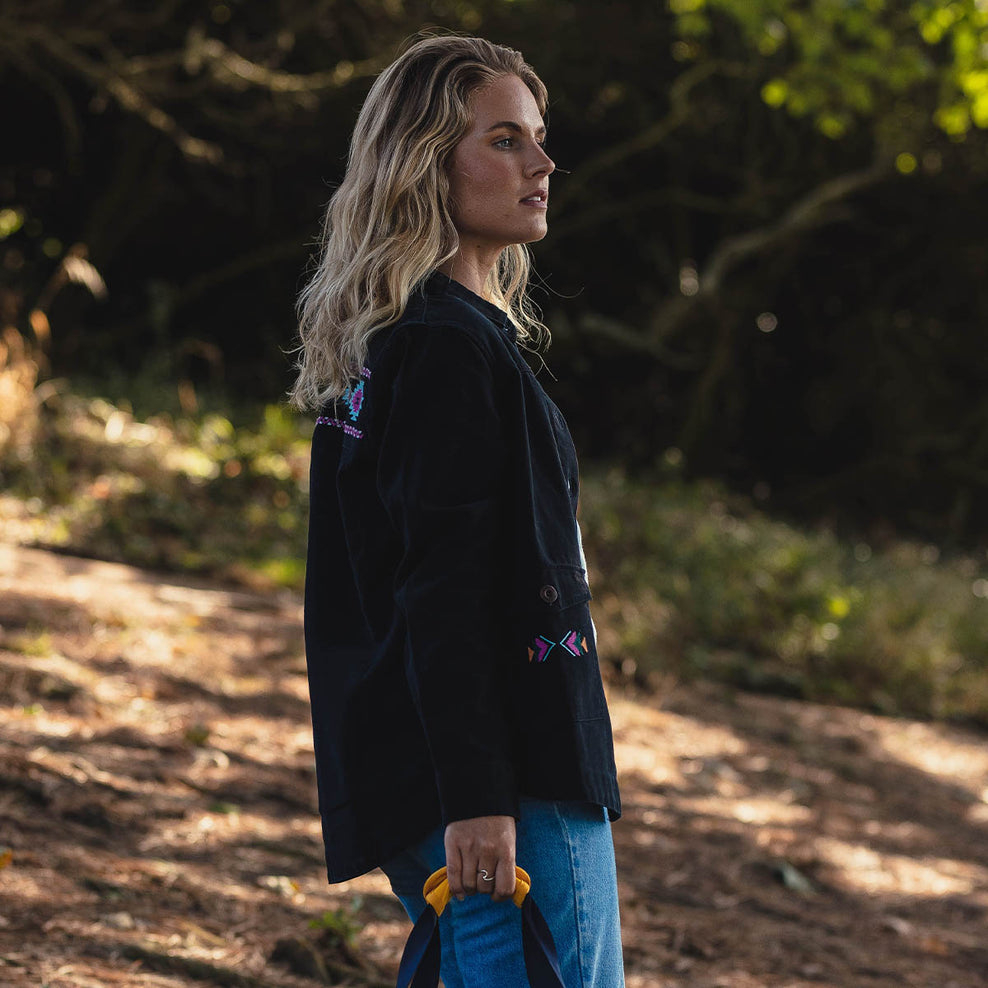 Passenger Pine Organic Cotton Jacket Phantom