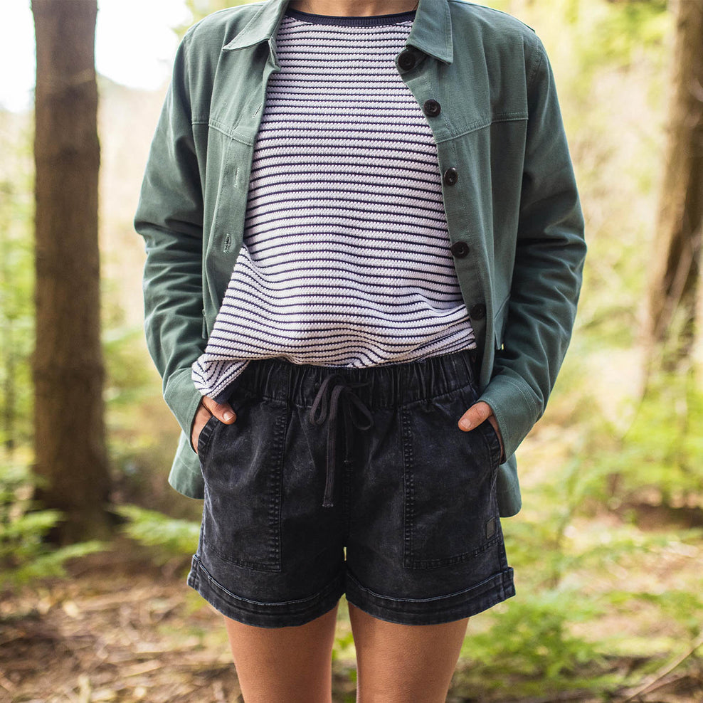 Passenger Carriso Organic Cotton Shorts Black