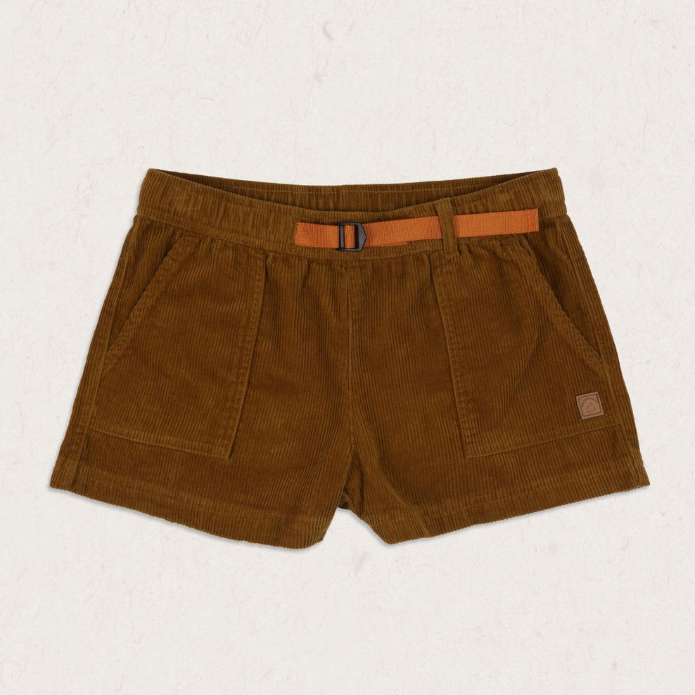 Passenger Del Sur Recycled Cord Shorts Tapenade