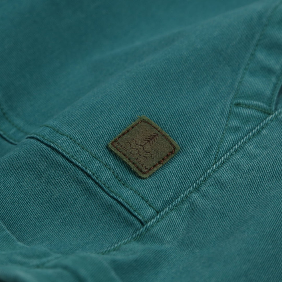 Passenger Carriso Organic Cotton Shorts Storm Green