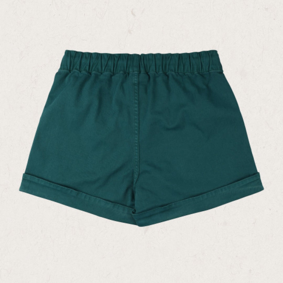 Passenger Carriso Organic Cotton Shorts Storm Green