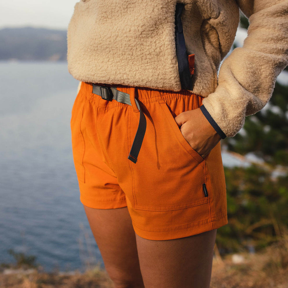 Passenger Del Sur All Purpose Shorts Sunrise Orange