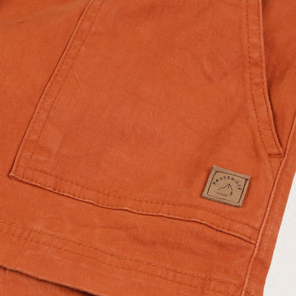 Passenger Del Sur Organic Cotton Shorts Bombay Brown