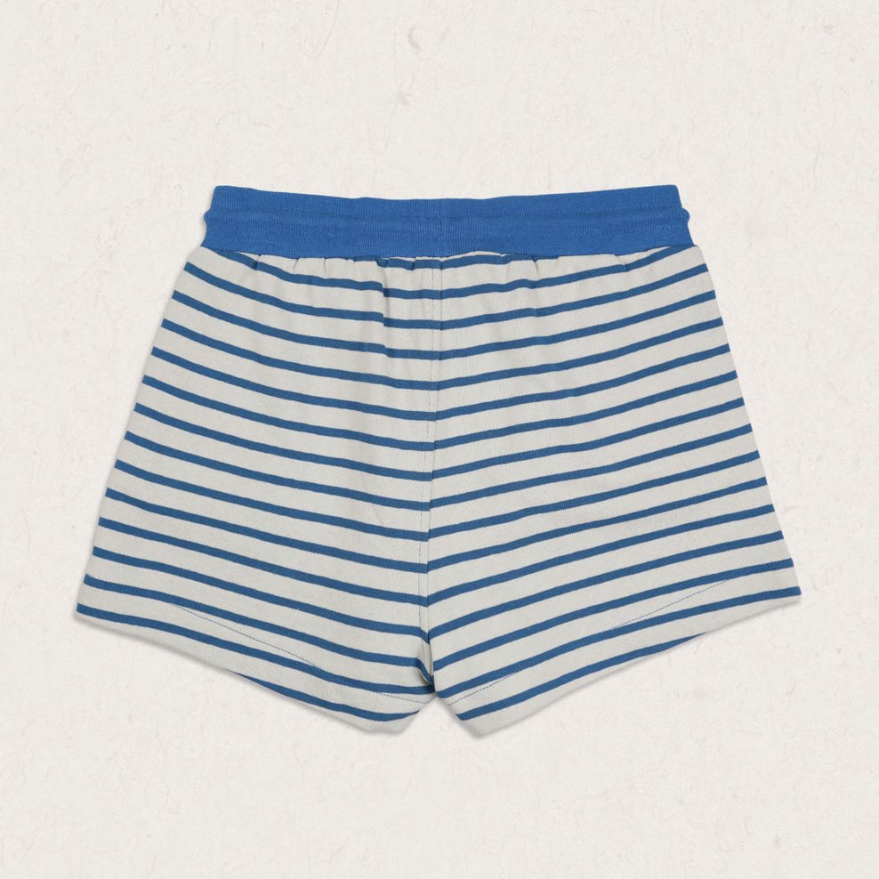 Passenger Tigard Hemp Jog Short Soft Cobalt Stripe