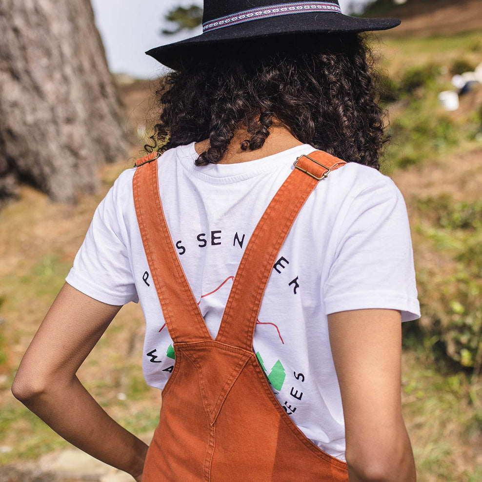 Passenger Roamologist Organic Cotton Dungarees Bombay Brown